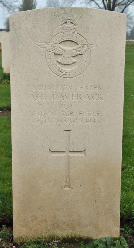 S/Ldr Kenneth Graham Laverack<br/><br /><br />died March 25th, 1945